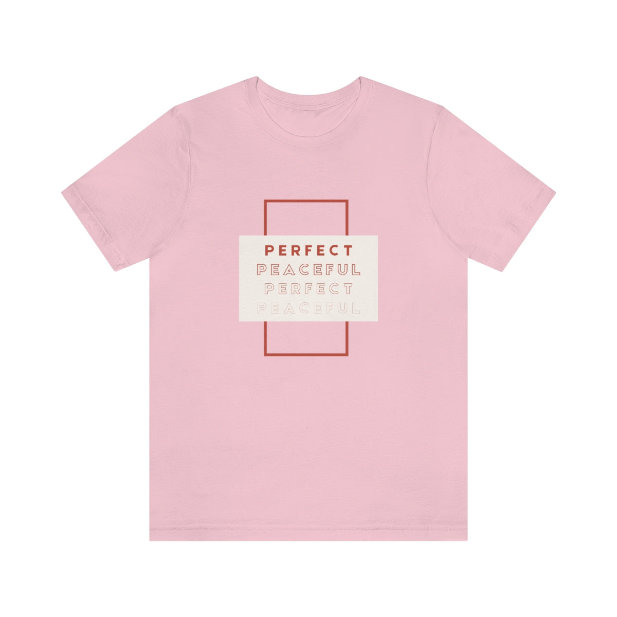 Perfect/Peaceful Jersey Short Sleeve Tee