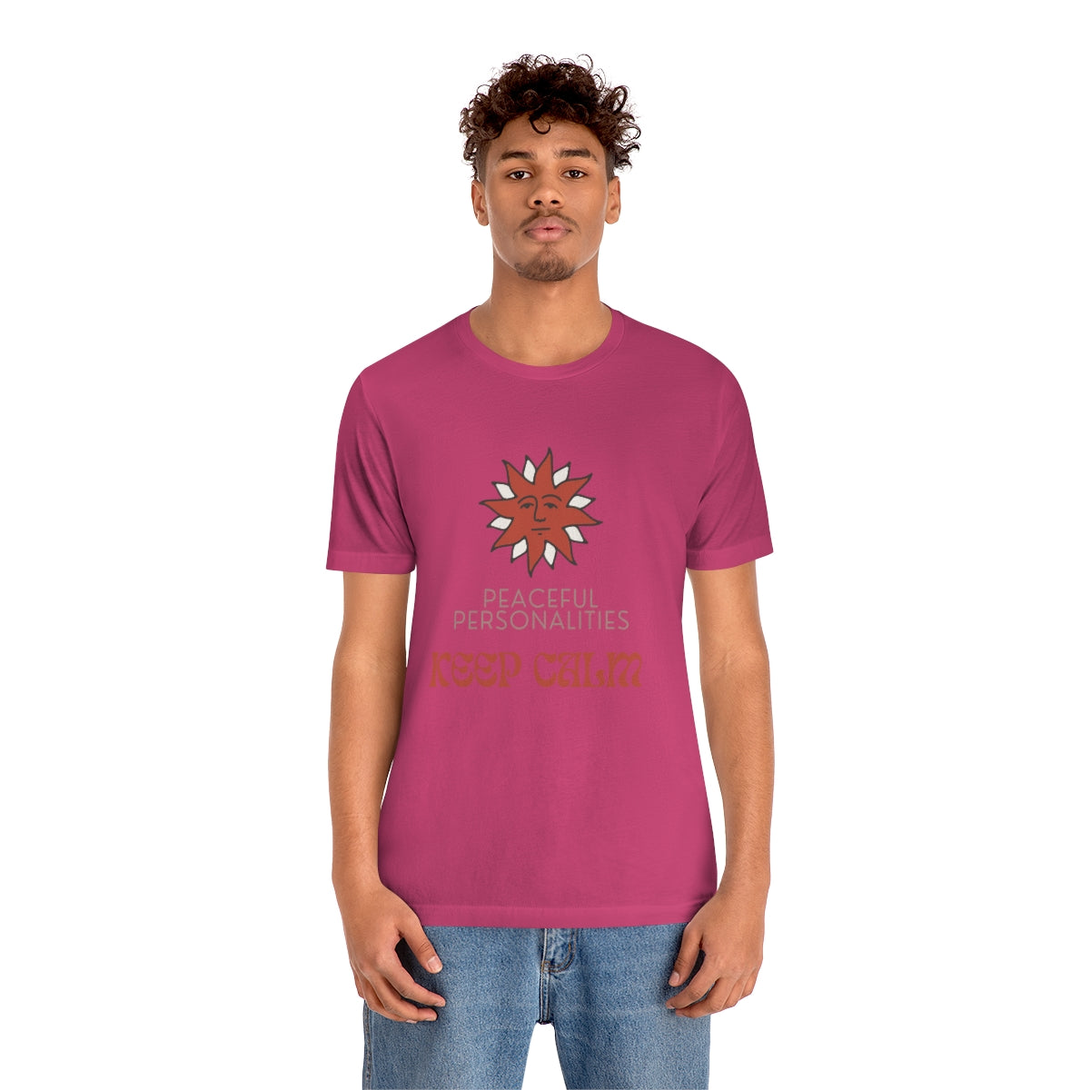 Keep Calm Jersey Short Sleeve Tee