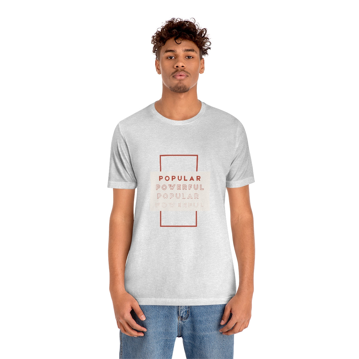 Popular/Powerful Jersey Short Sleeve Tee