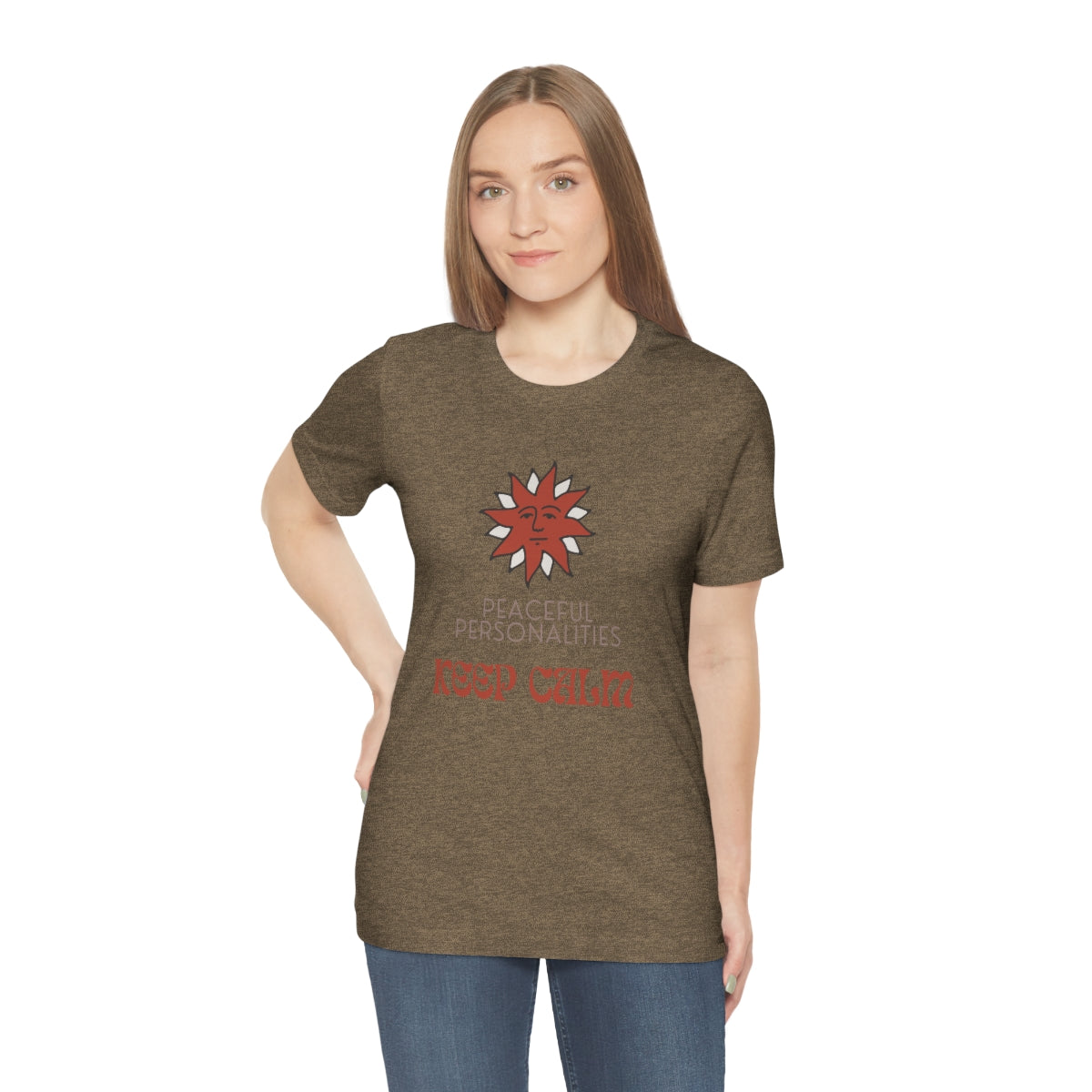 Keep Calm Jersey Short Sleeve Tee
