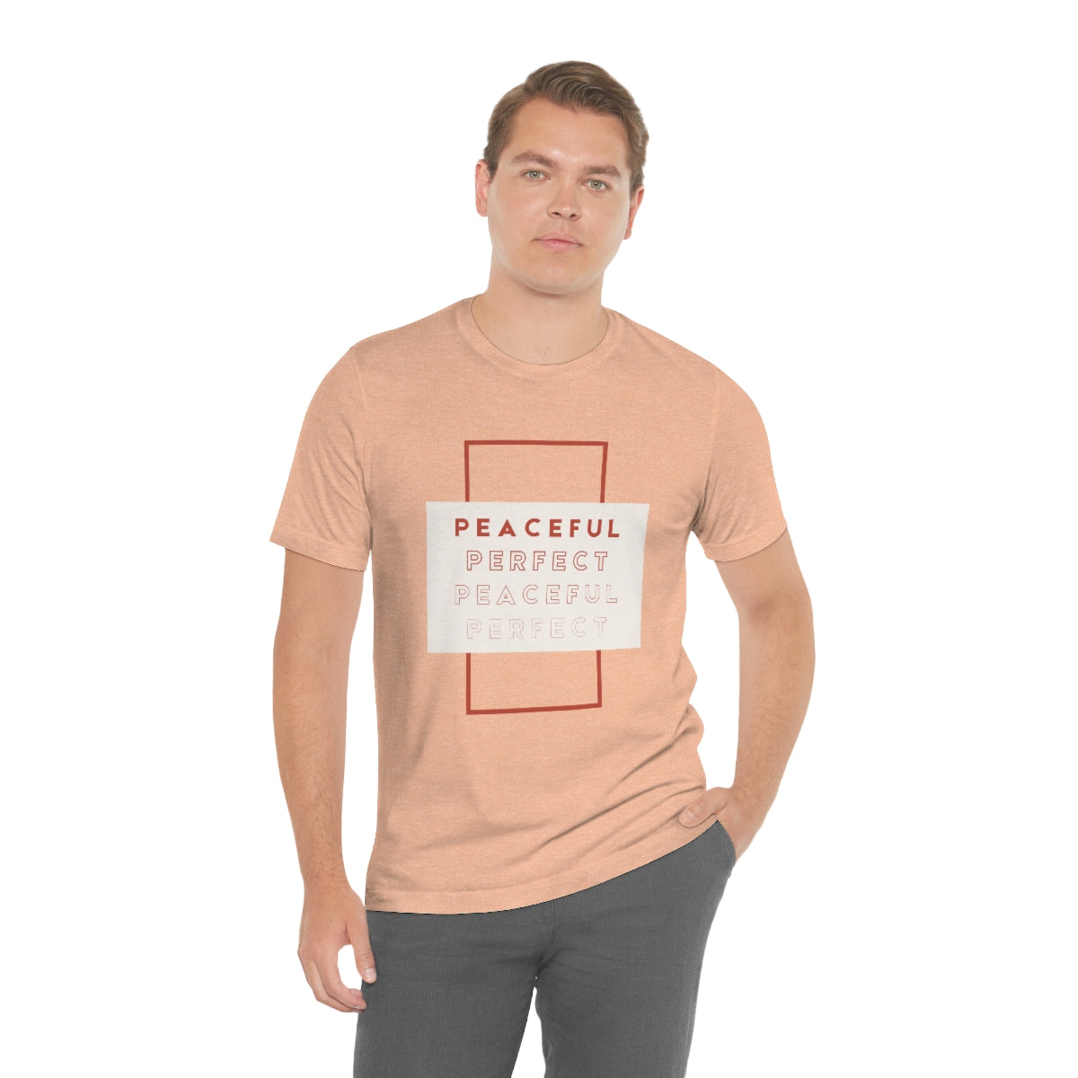 Peaceful/Perfect Jersey Short Sleeve Tee