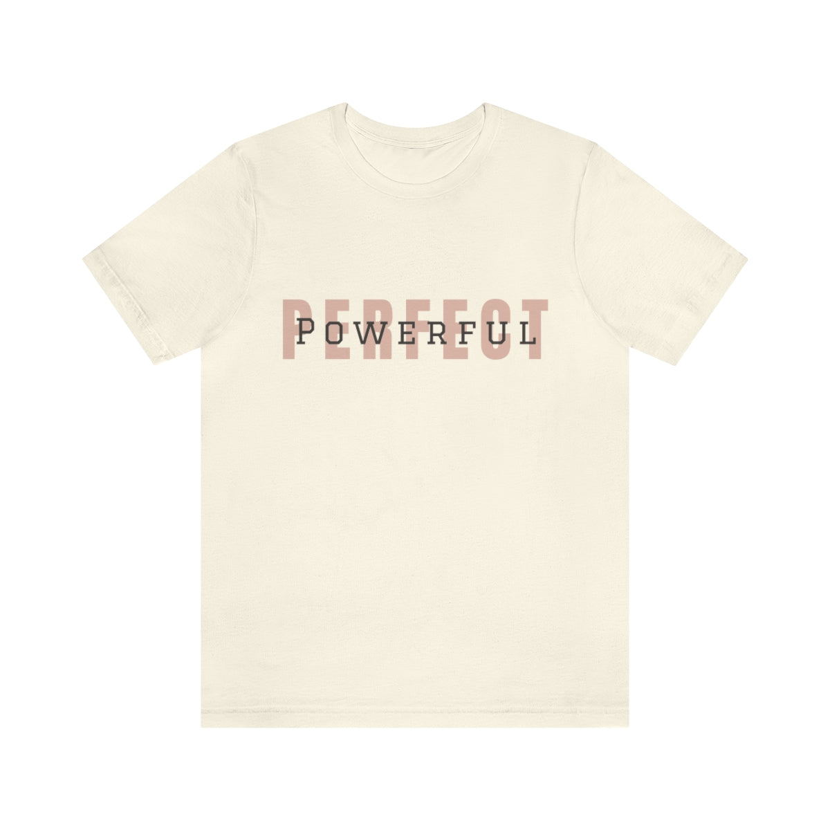 Perfect/Powerful Logo Jersey Short Sleeve Tee