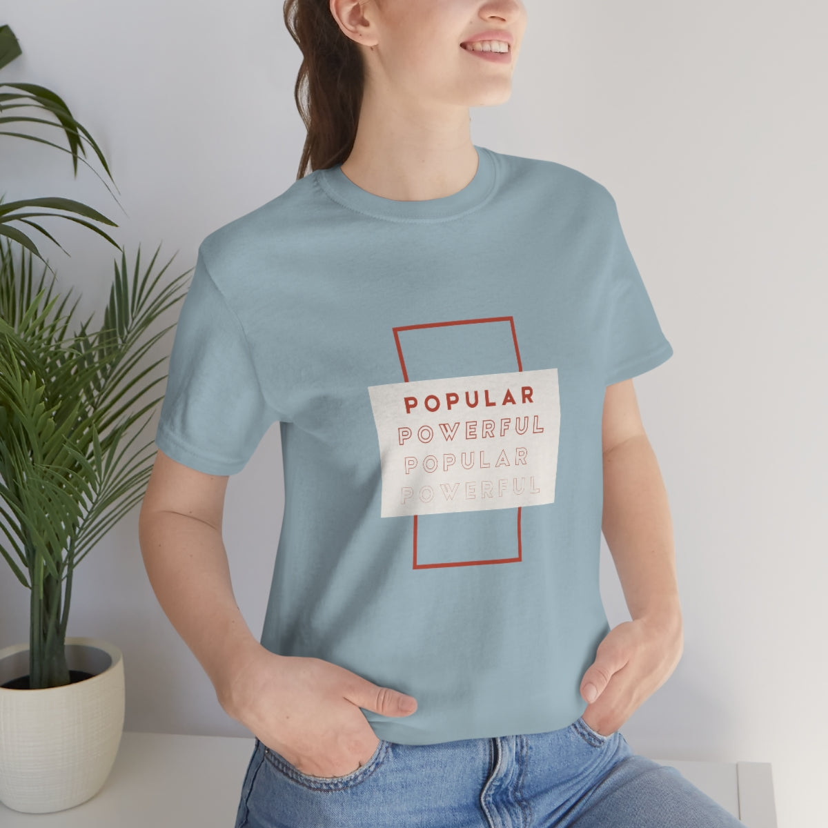Popular/Powerful Jersey Short Sleeve Tee
