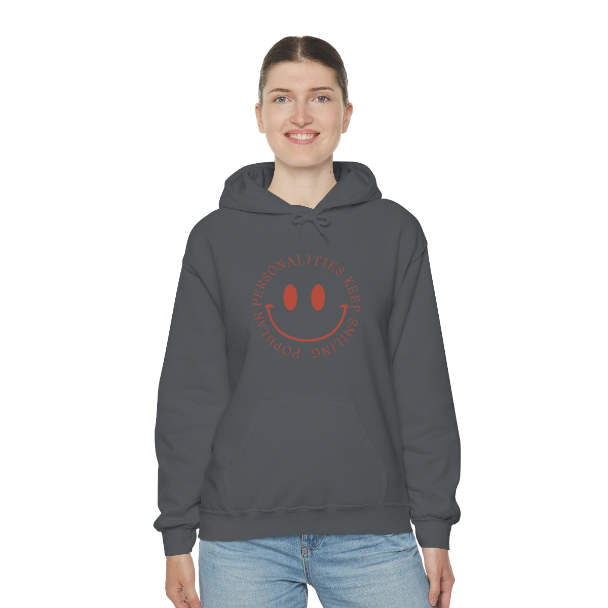 Keep Smiling Unisex Heavy Blend™ Hooded Sweatshirt