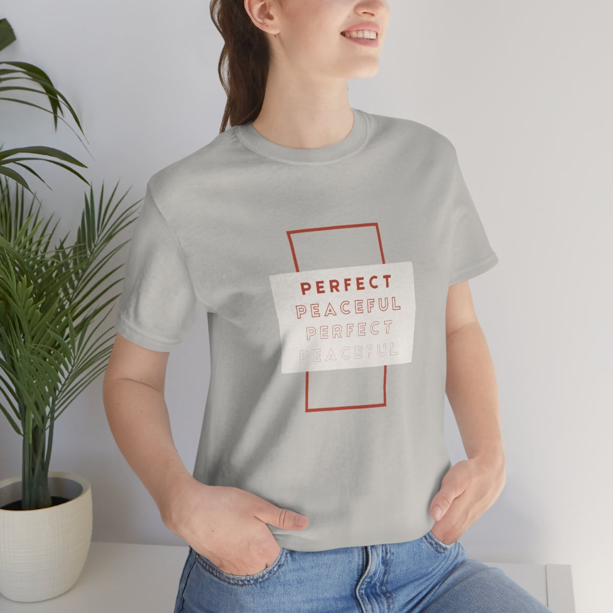 Perfect/Peaceful Jersey Short Sleeve Tee