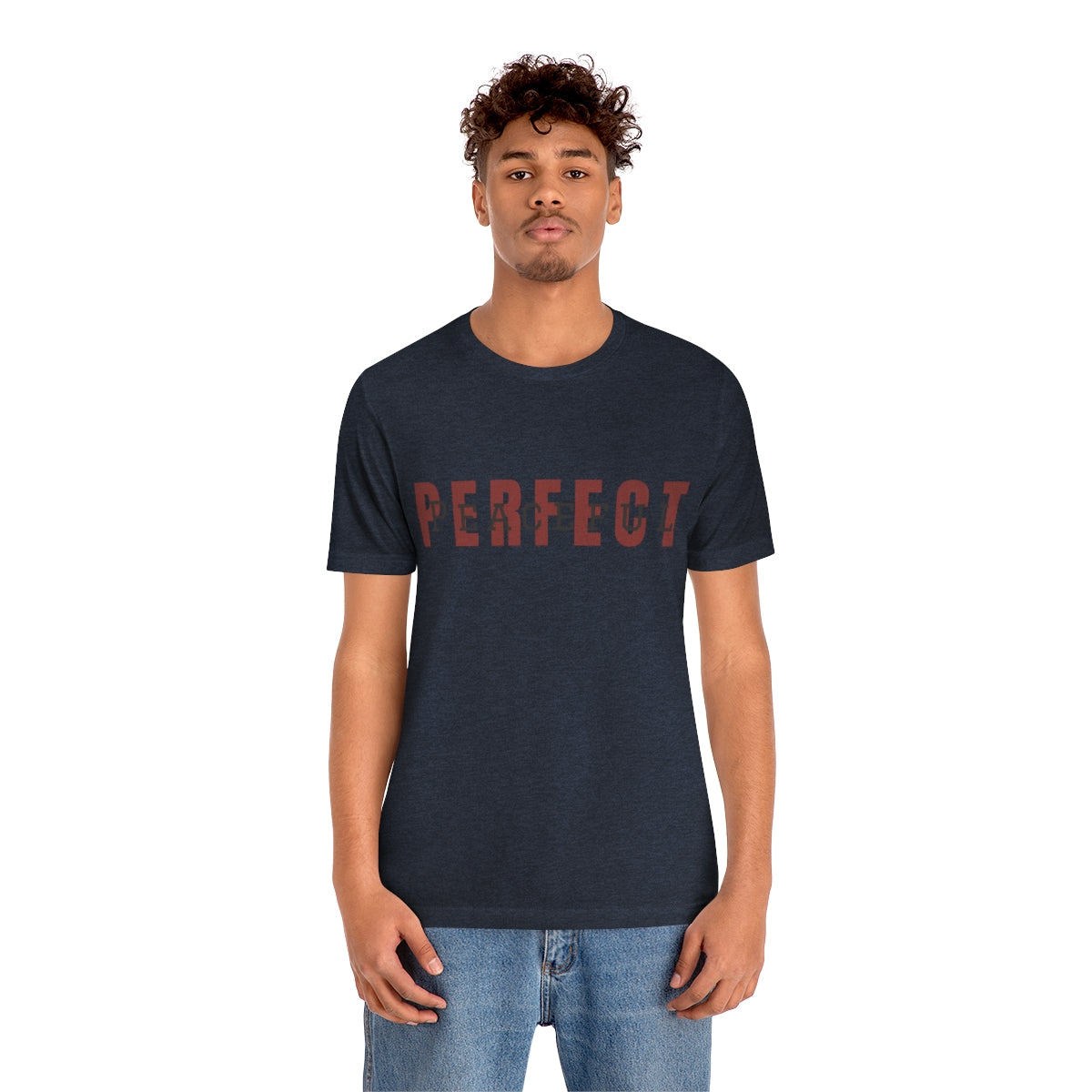 Perfect/Peaceful Logo Jersey Short Sleeve Tee