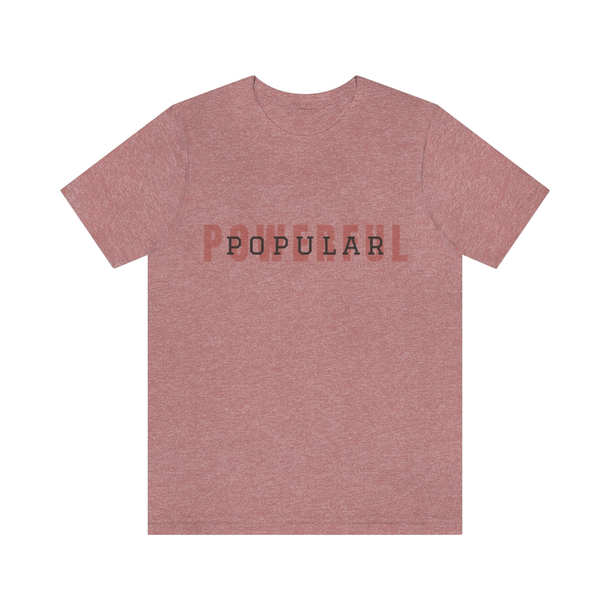 Powerful/Popular Logo Jersey Short Sleeve Tee