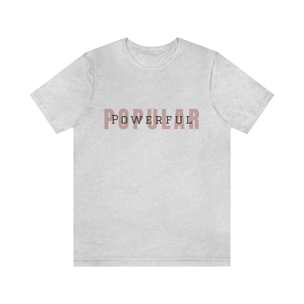 Popular/Powerful Logo Jersey Short Sleeve Tee