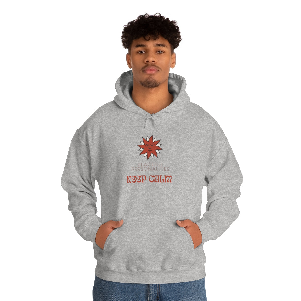 Keep Calm Unisex Heavy Blend™ Hooded Sweatshirt