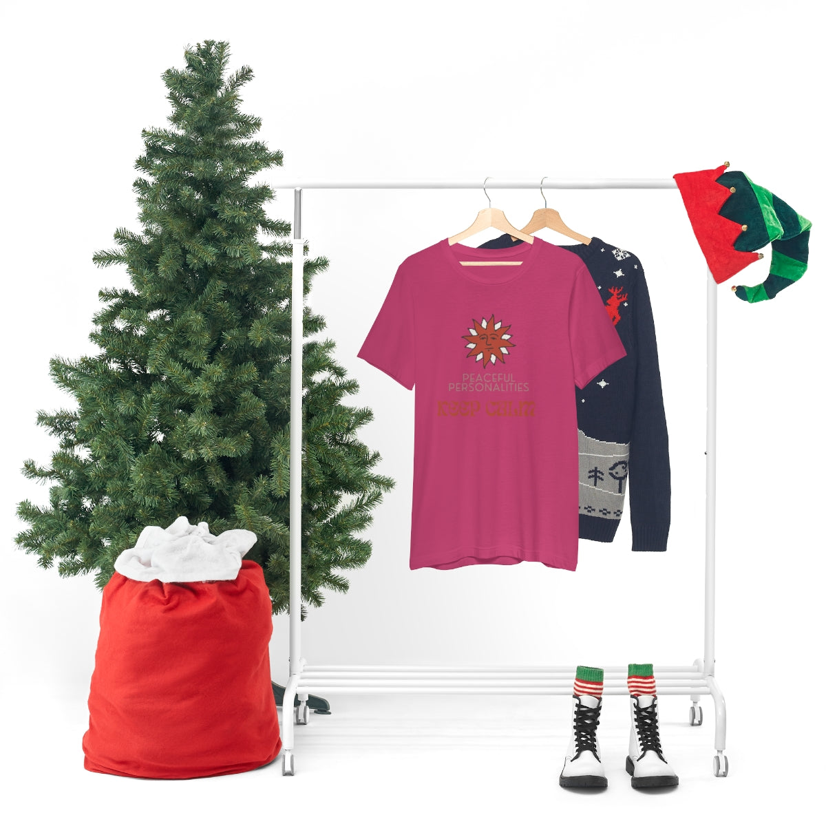 Keep Calm Jersey Short Sleeve Tee