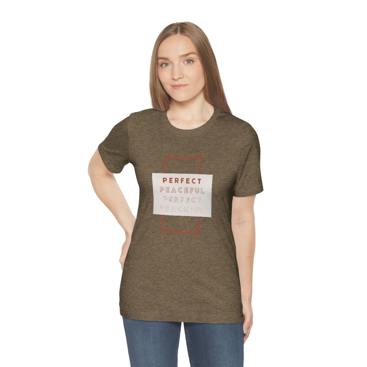 Perfect/Peaceful Jersey Short Sleeve Tee