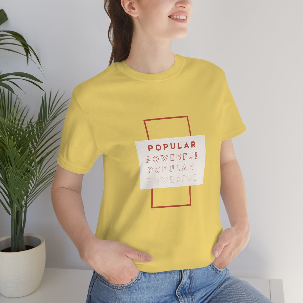 Popular/Powerful Jersey Short Sleeve Tee