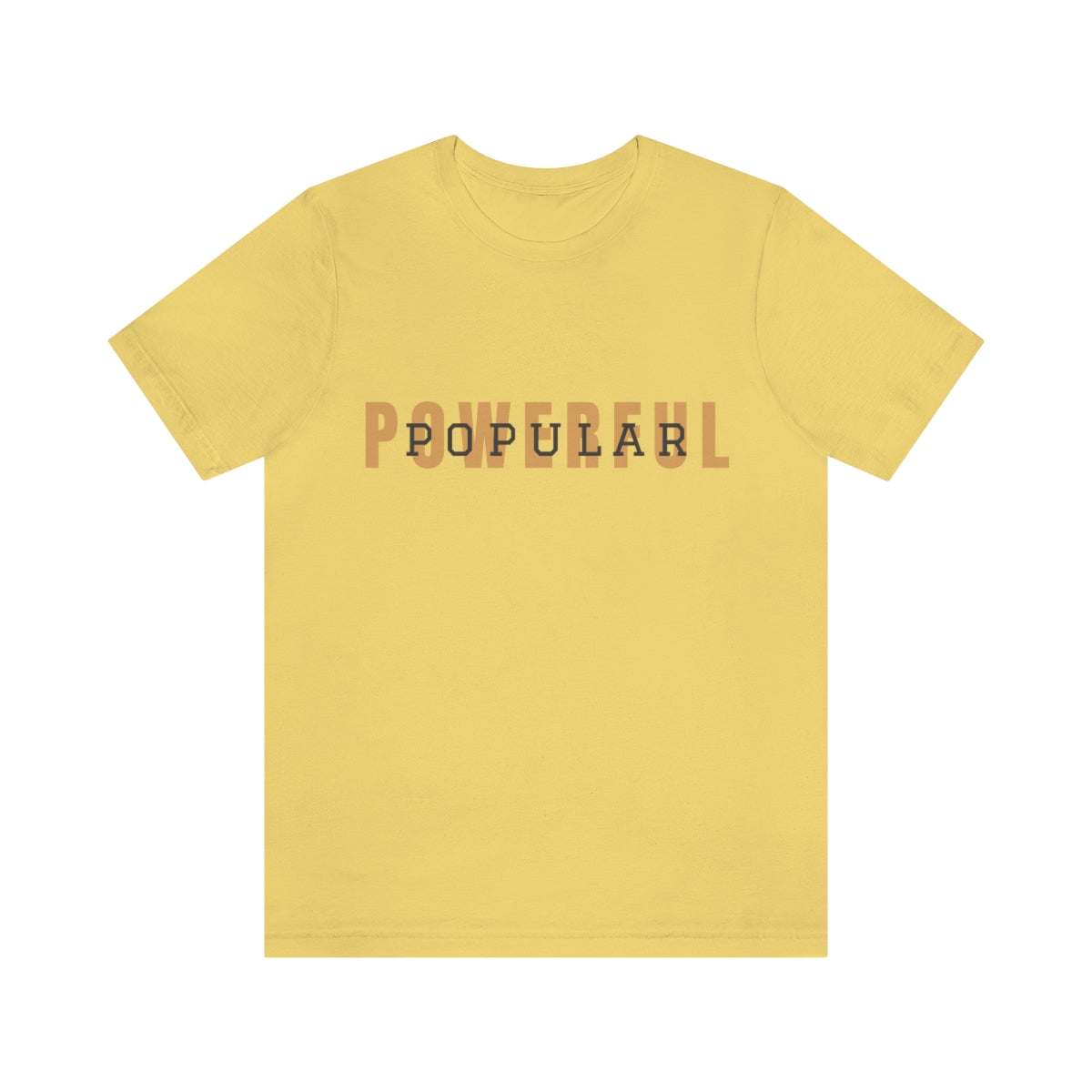 Powerful/Popular Logo Jersey Short Sleeve Tee