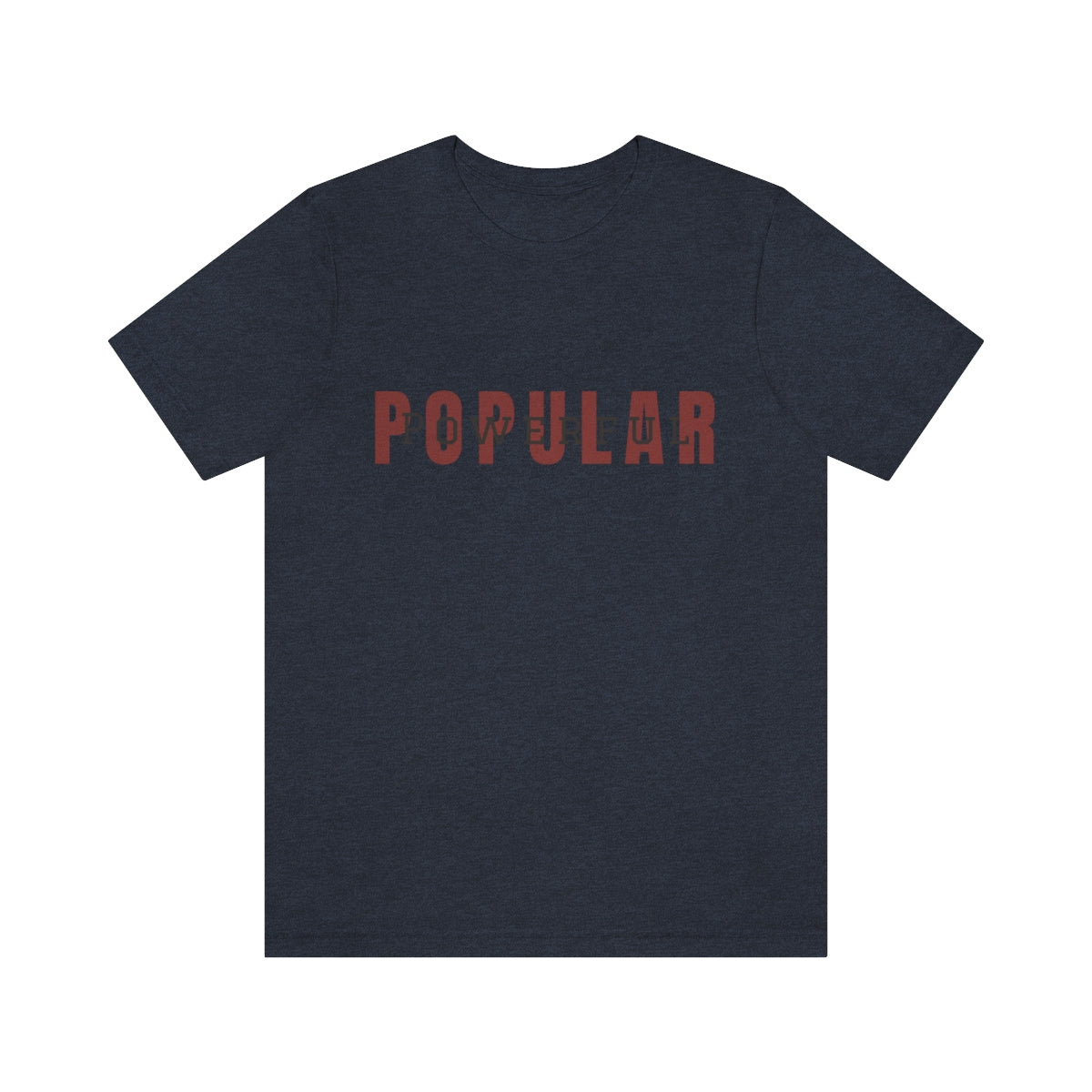 Popular/Powerful Logo Jersey Short Sleeve Tee