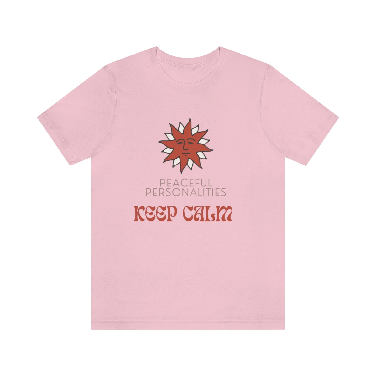 Keep Calm Jersey Short Sleeve Tee