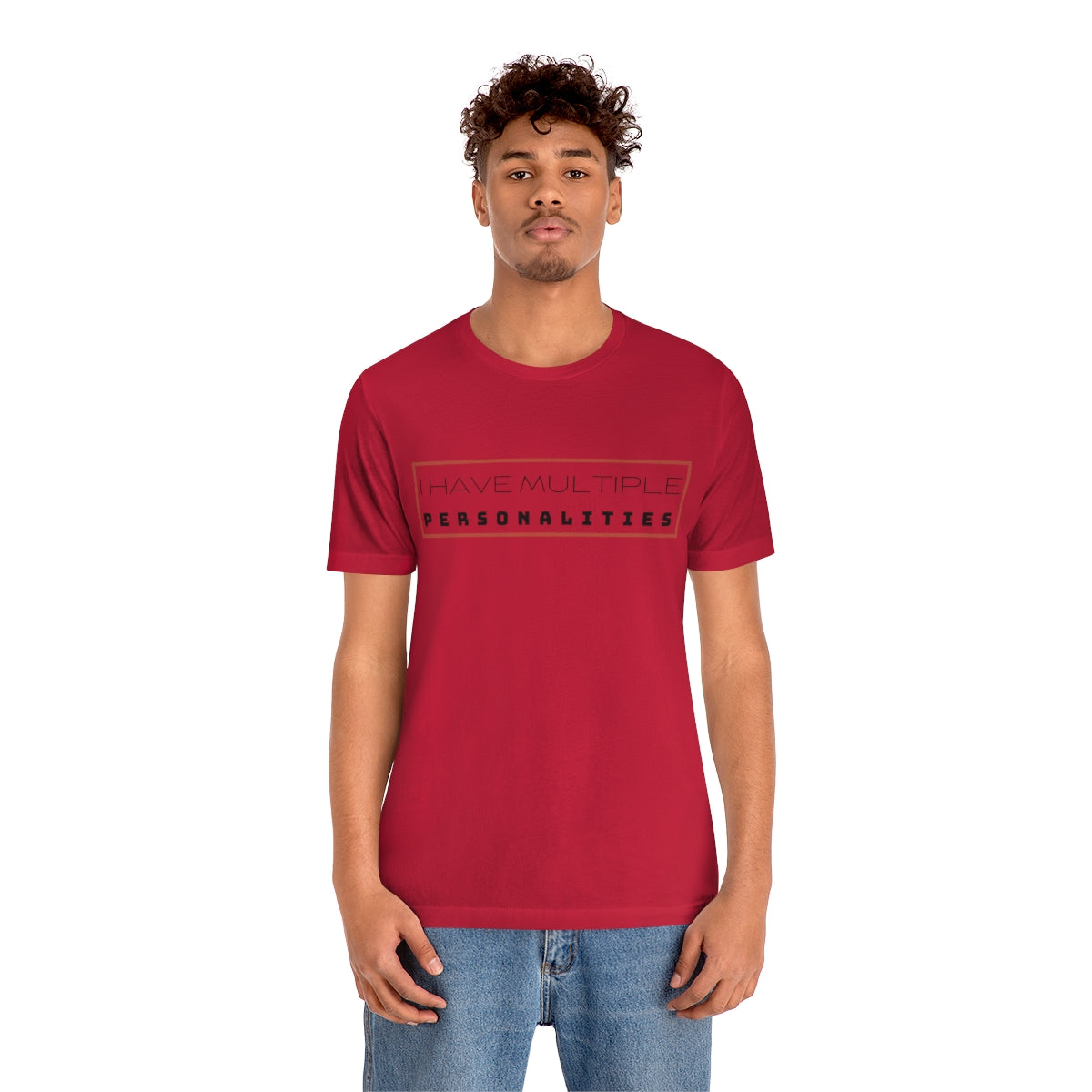 Multiple Personalities Unisex Jersey Short Sleeve Tee