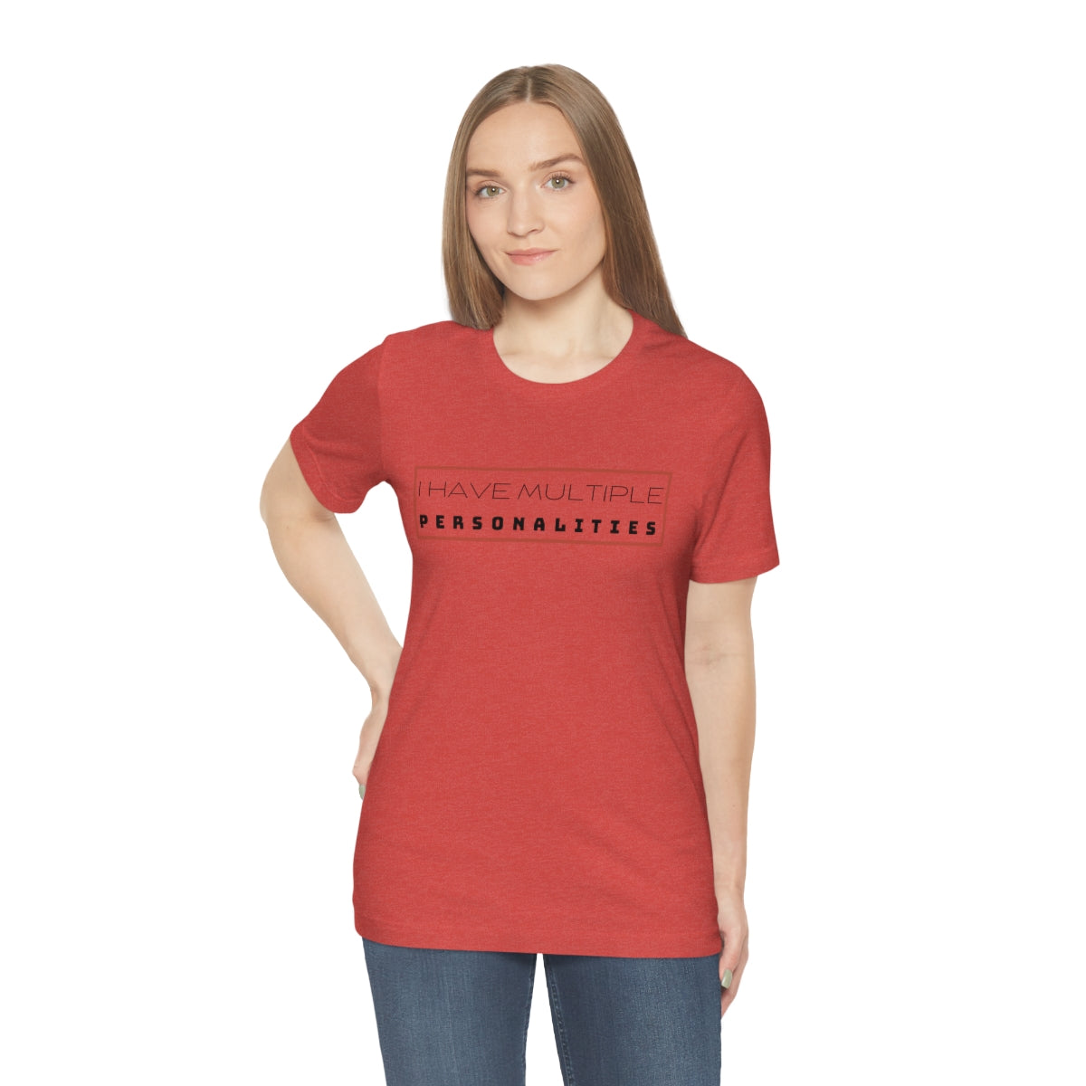 Multiple Personalities Unisex Jersey Short Sleeve Tee