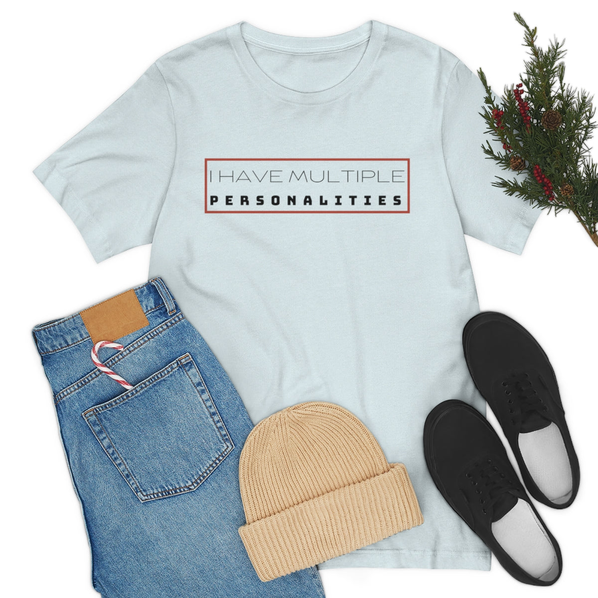 Multiple Personalities Unisex Jersey Short Sleeve Tee
