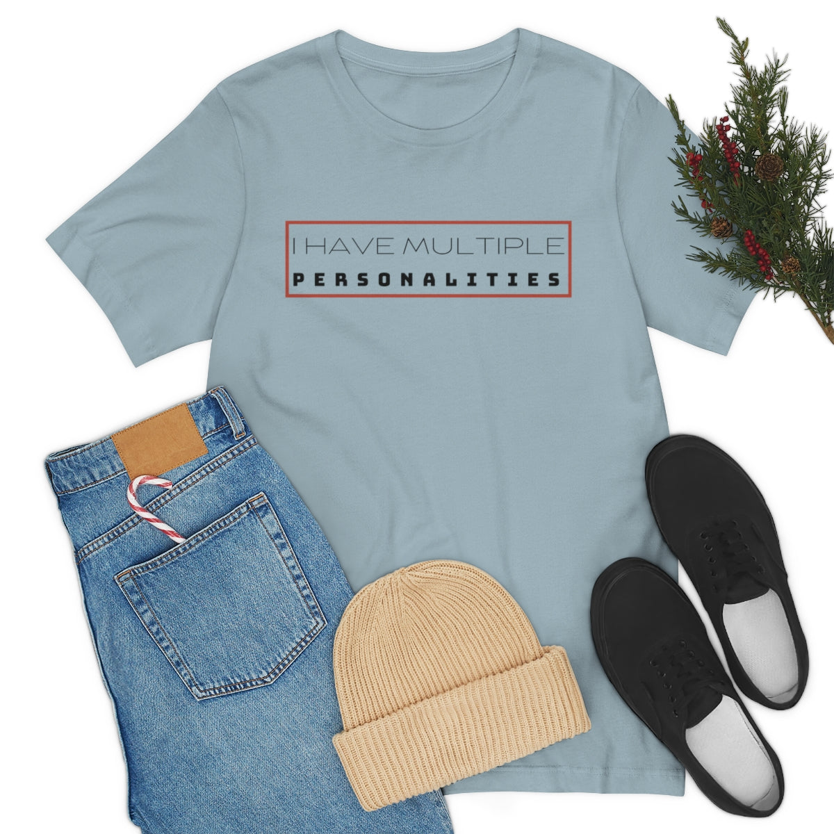 Multiple Personalities Unisex Jersey Short Sleeve Tee