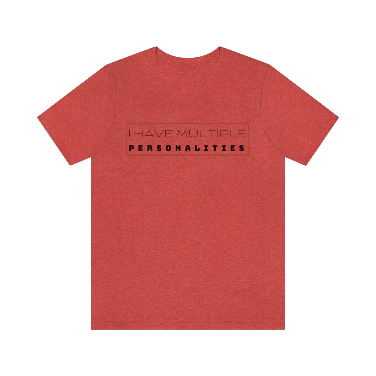 Multiple Personalities Unisex Jersey Short Sleeve Tee
