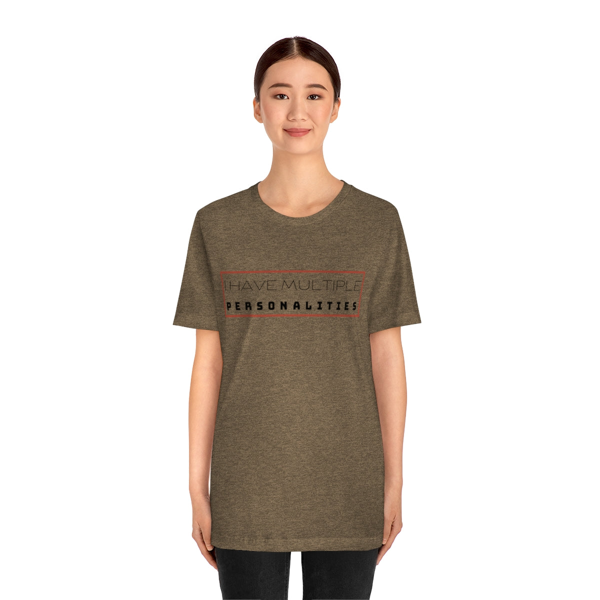 Multiple Personalities Unisex Jersey Short Sleeve Tee