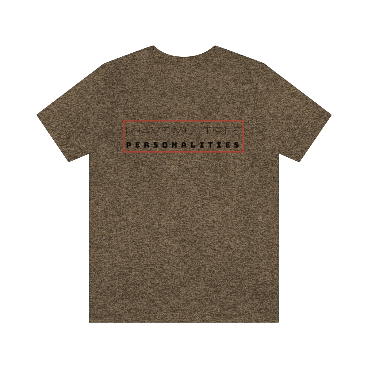 Multiple Personalities Unisex Jersey Short Sleeve Tee