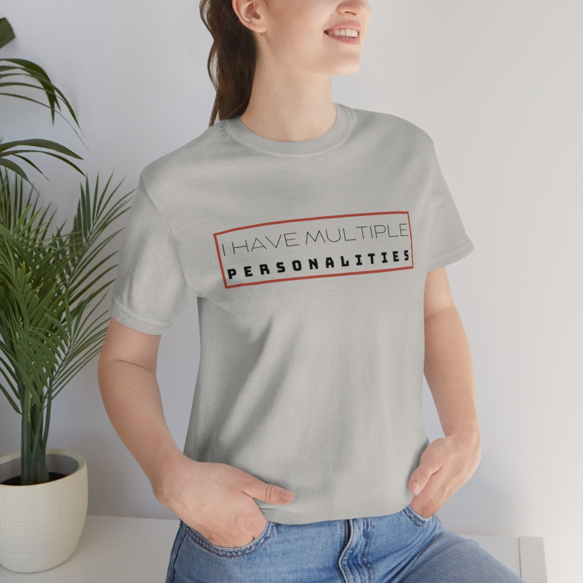 Multiple Personalities Unisex Jersey Short Sleeve Tee
