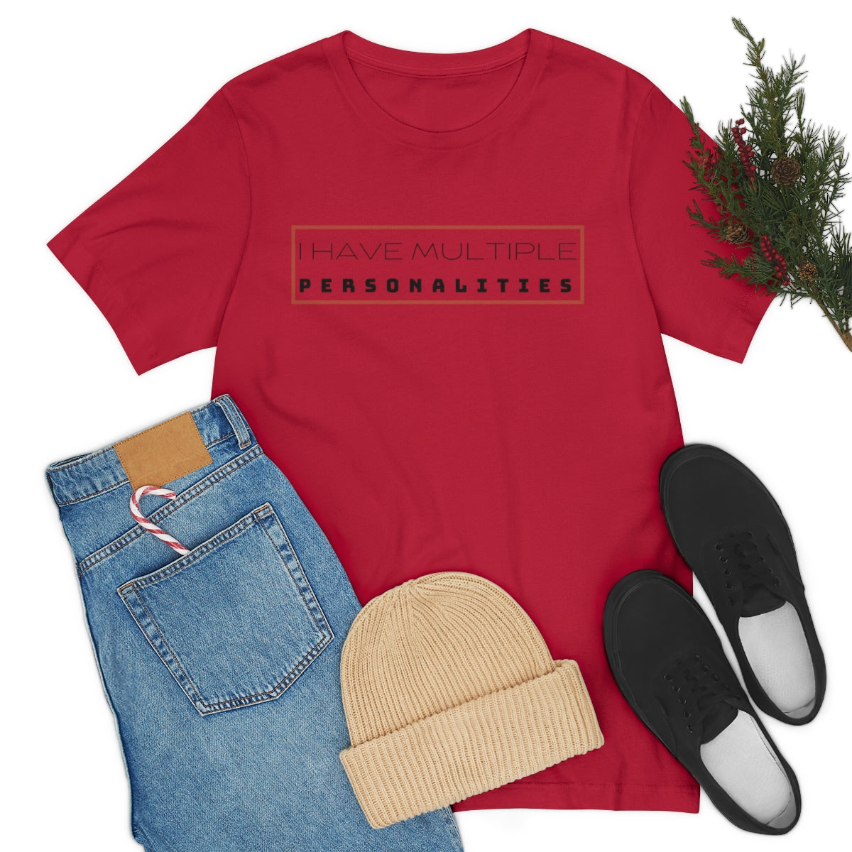 Multiple Personalities Unisex Jersey Short Sleeve Tee