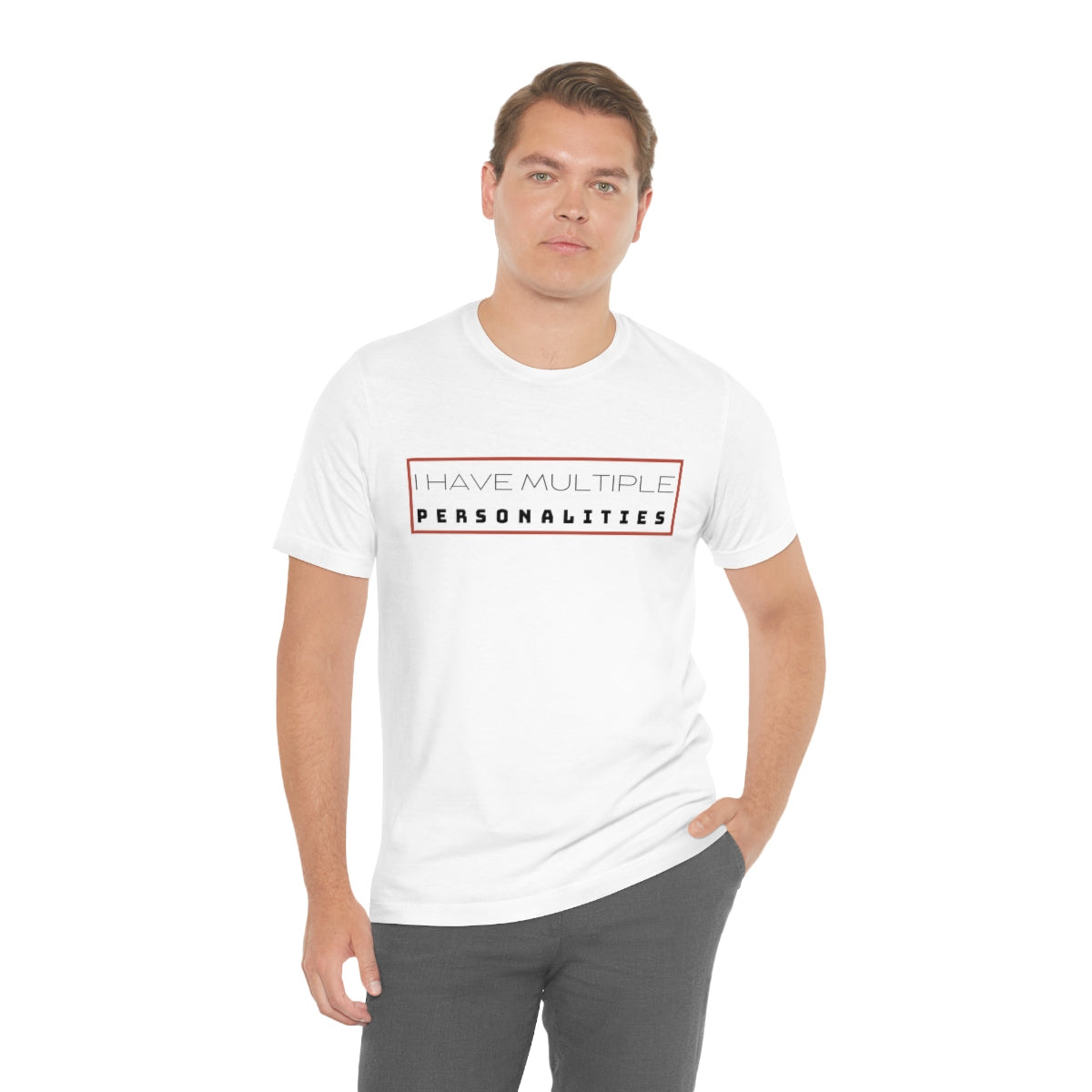 Multiple Personalities Unisex Jersey Short Sleeve Tee