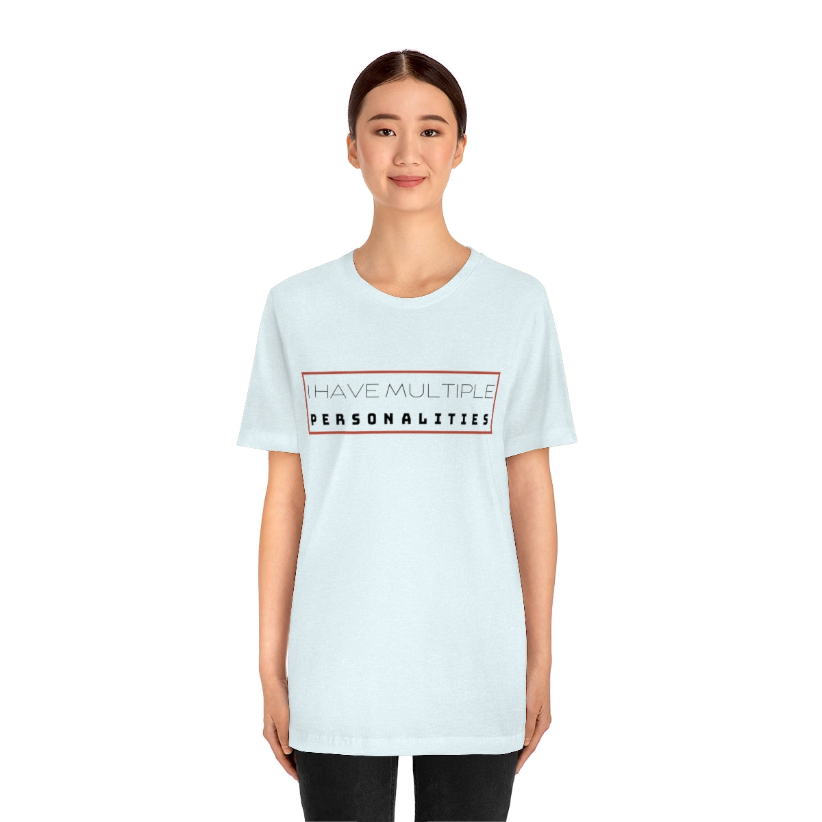 Multiple Personalities Unisex Jersey Short Sleeve Tee