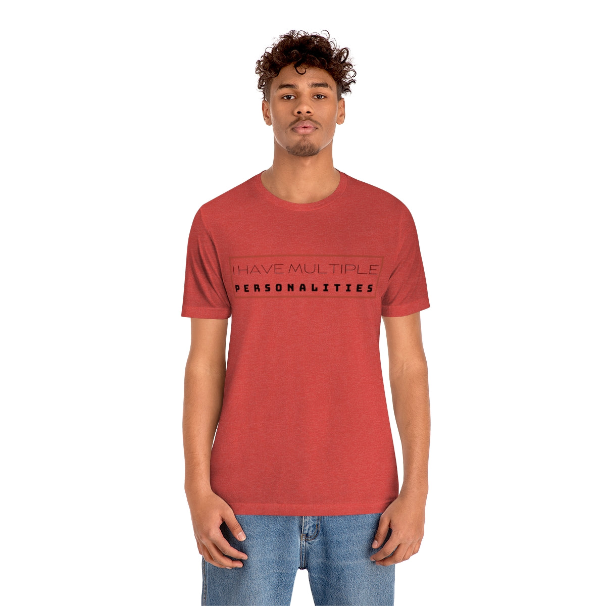 Multiple Personalities Unisex Jersey Short Sleeve Tee