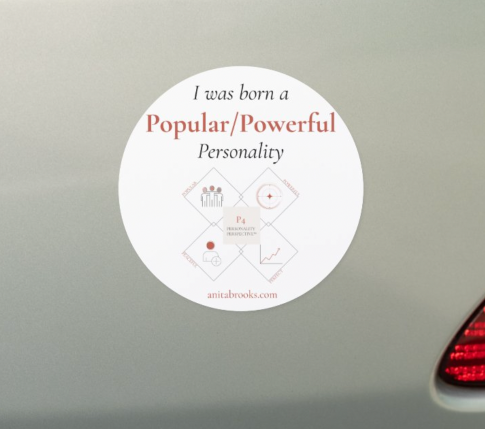 P4 Personality Perspective™ Car/Refrigerator Magnet