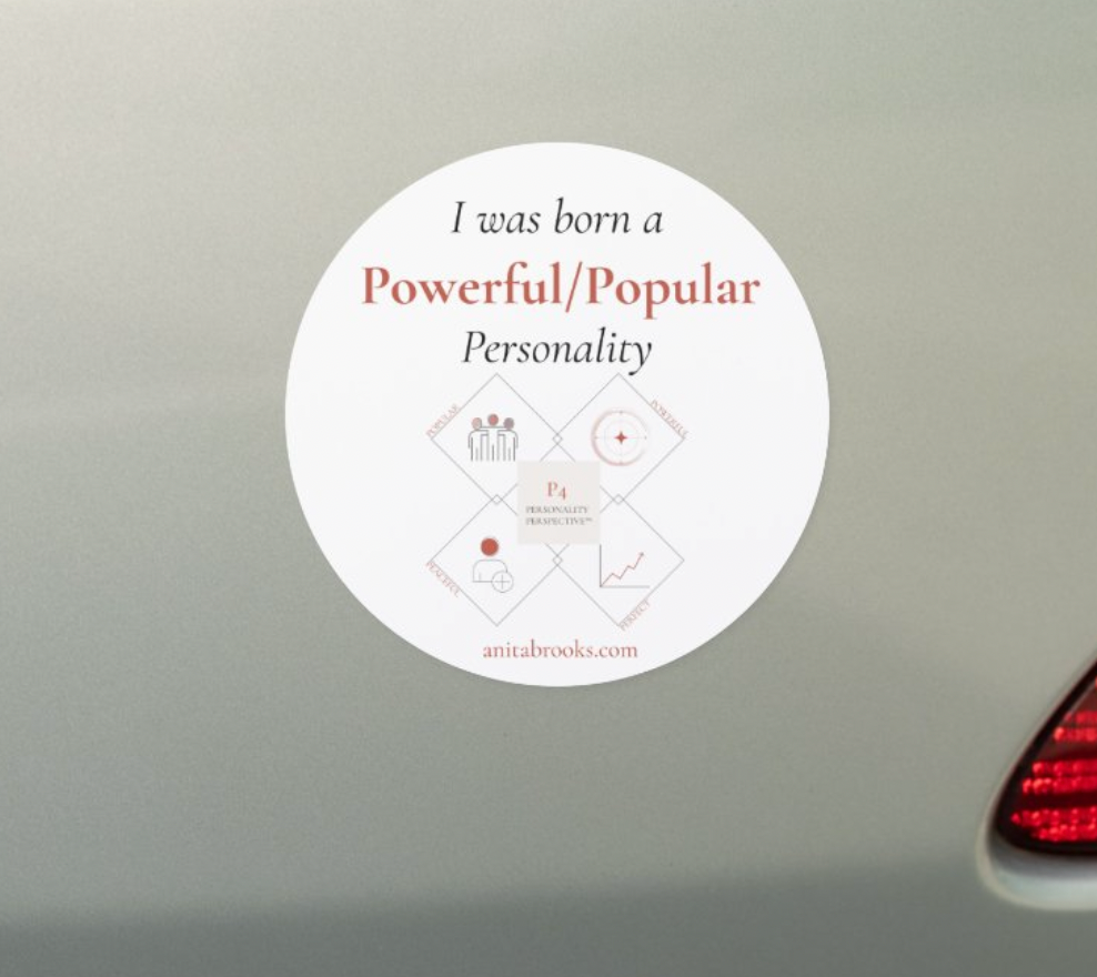 P4 Personality Perspective™ Car/Refrigerator Magnet