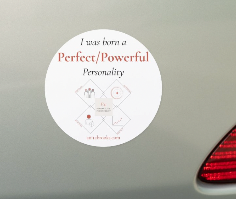 P4 Personality Perspective™ Car/Refrigerator Magnet