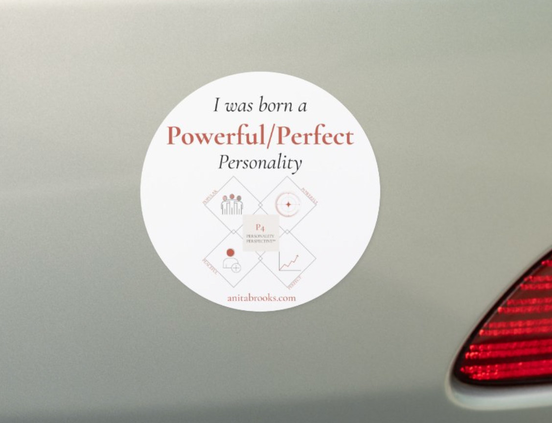 P4 Personality Perspective™ Car/Refrigerator Magnet