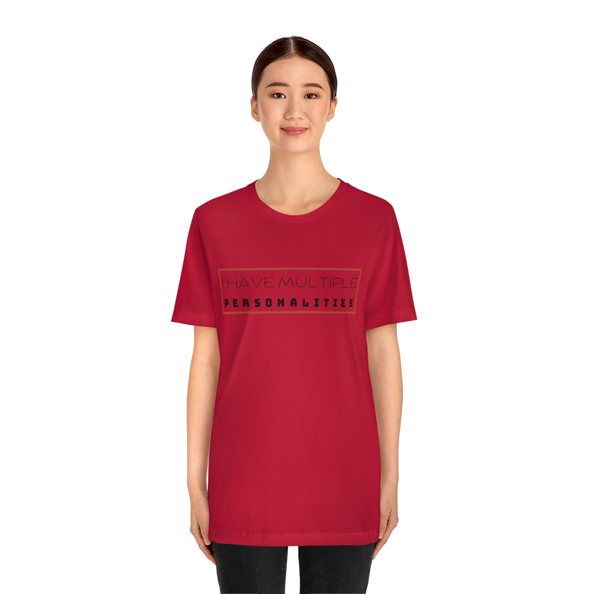 Multiple Personalities Unisex Jersey Short Sleeve Tee