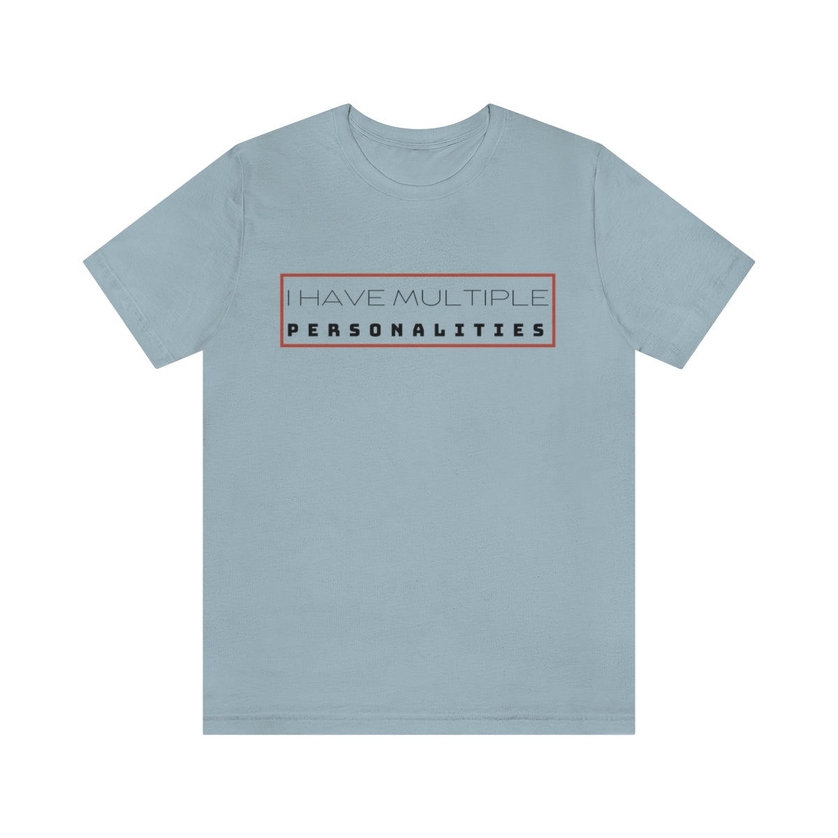 Multiple Personalities Unisex Jersey Short Sleeve Tee