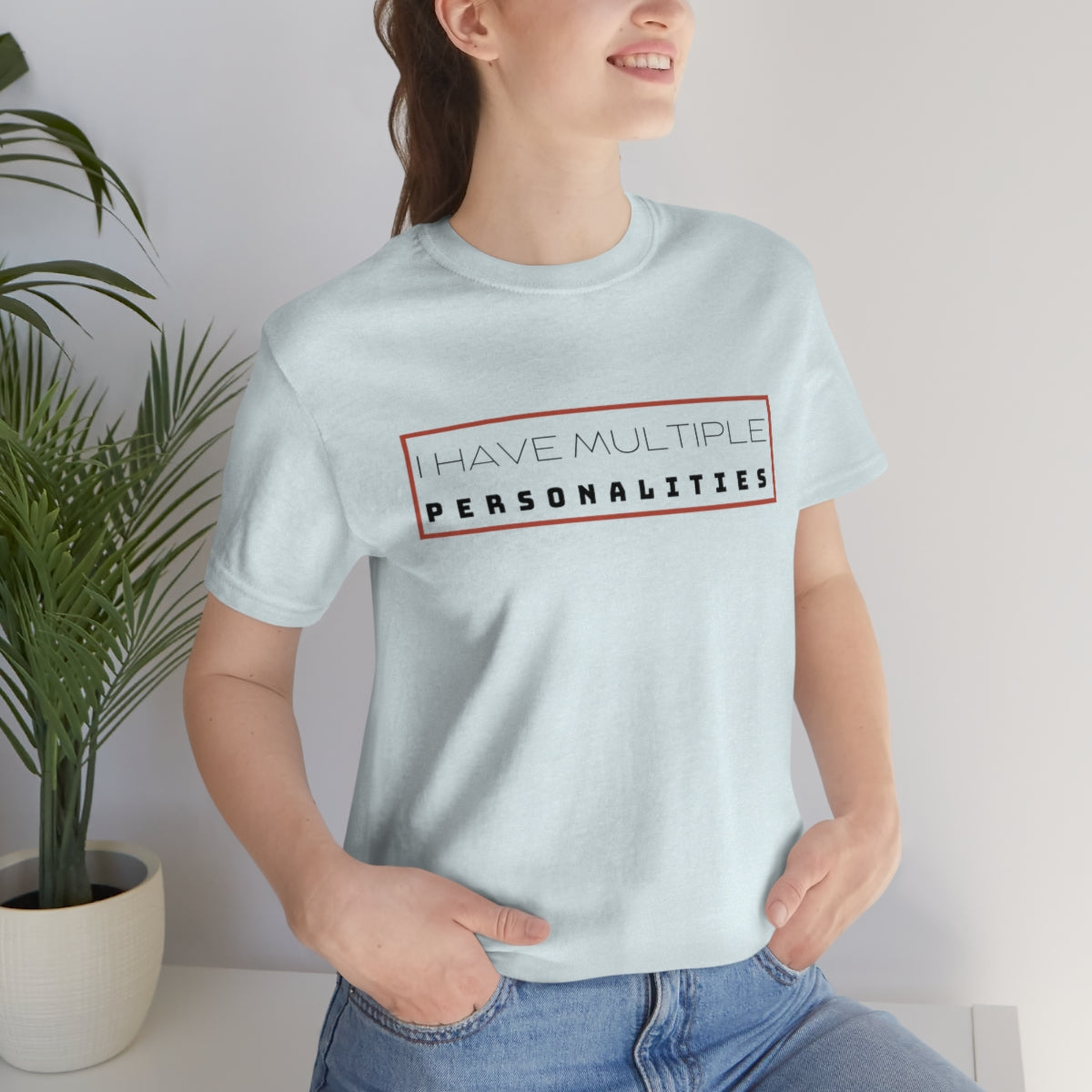 Multiple Personalities Unisex Jersey Short Sleeve Tee