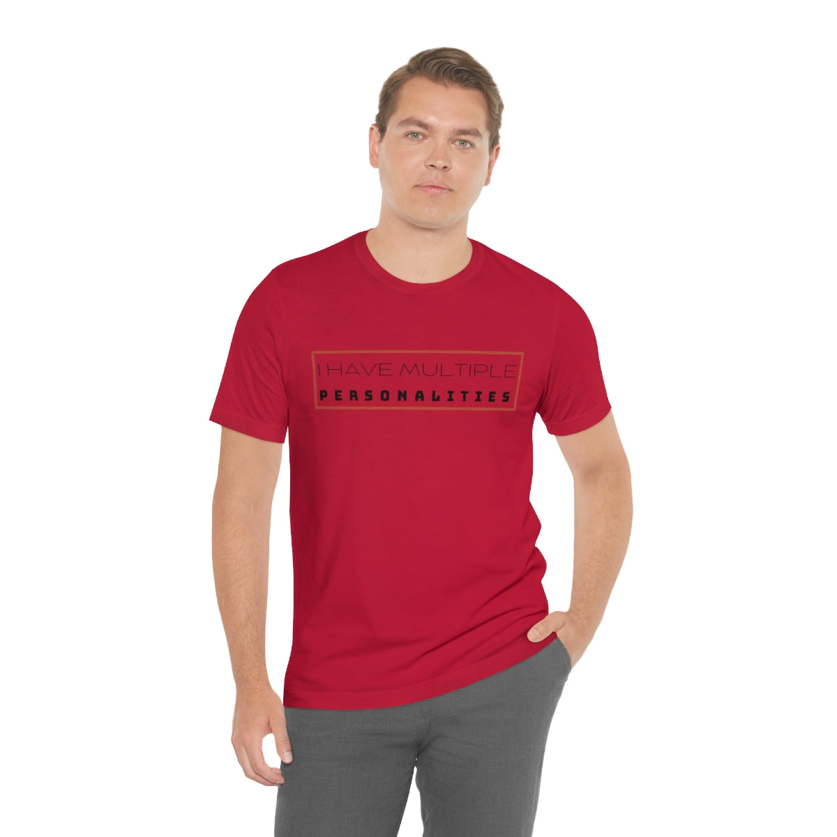 Multiple Personalities Unisex Jersey Short Sleeve Tee