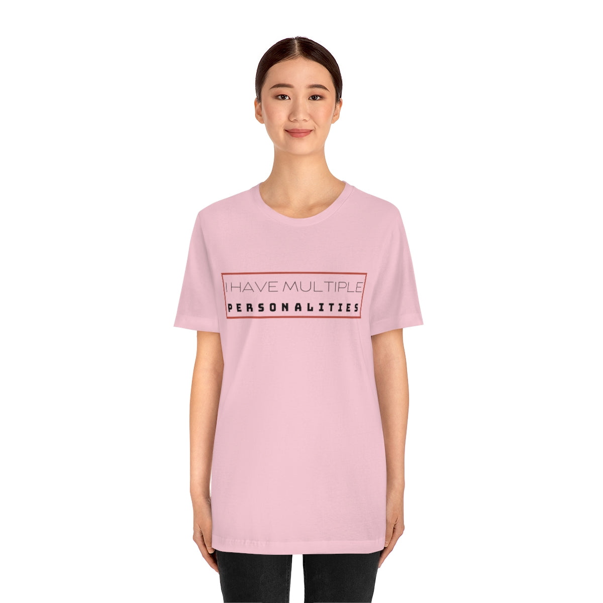 Multiple Personalities Unisex Jersey Short Sleeve Tee