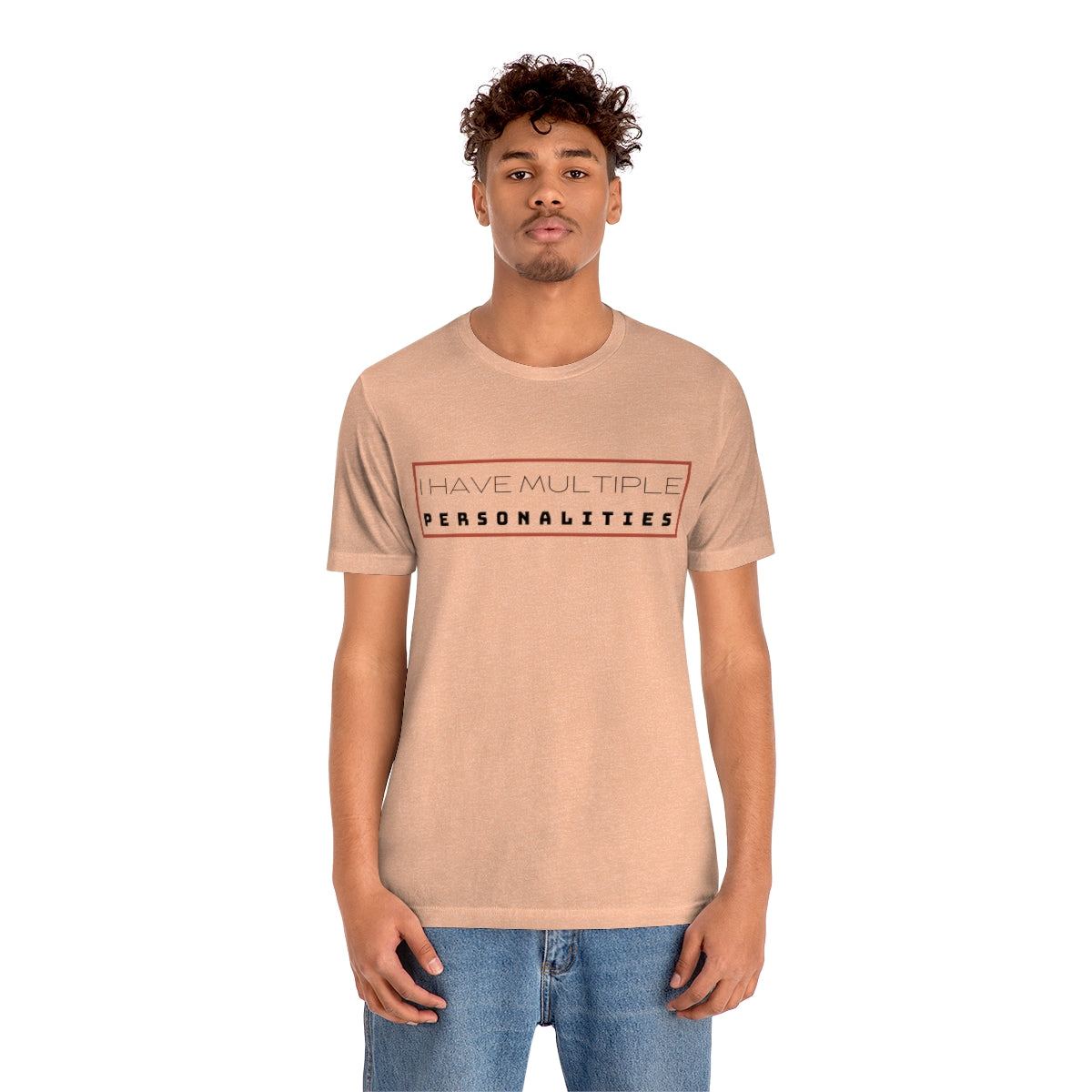 Multiple Personalities Unisex Jersey Short Sleeve Tee