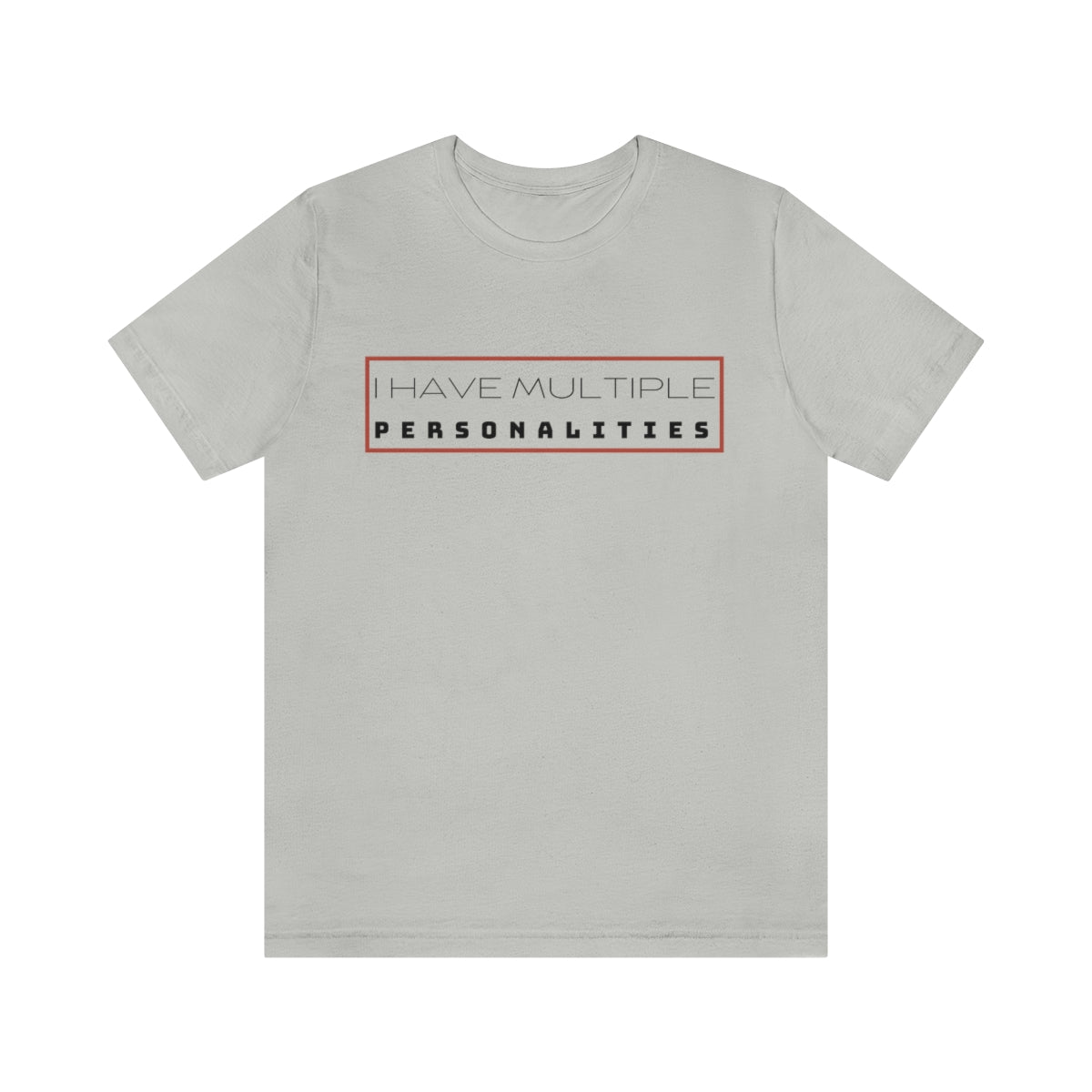 Multiple Personalities Unisex Jersey Short Sleeve Tee