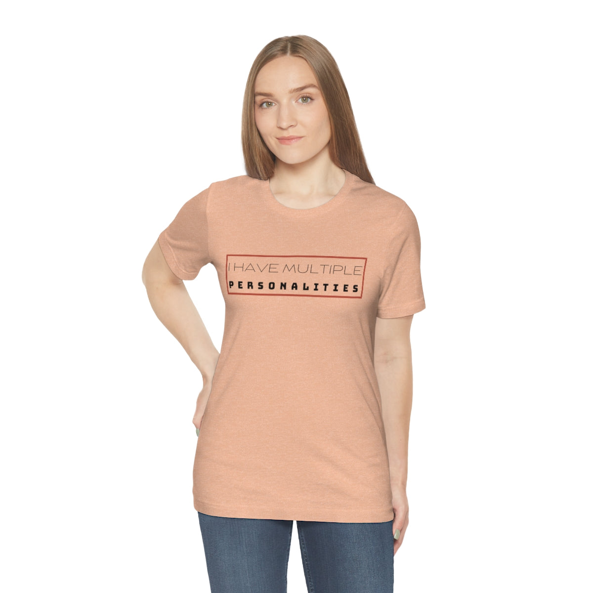 Multiple Personalities Unisex Jersey Short Sleeve Tee