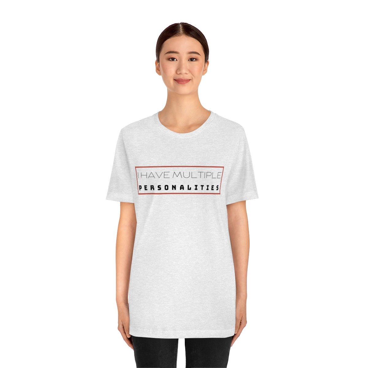 Multiple Personalities Unisex Jersey Short Sleeve Tee