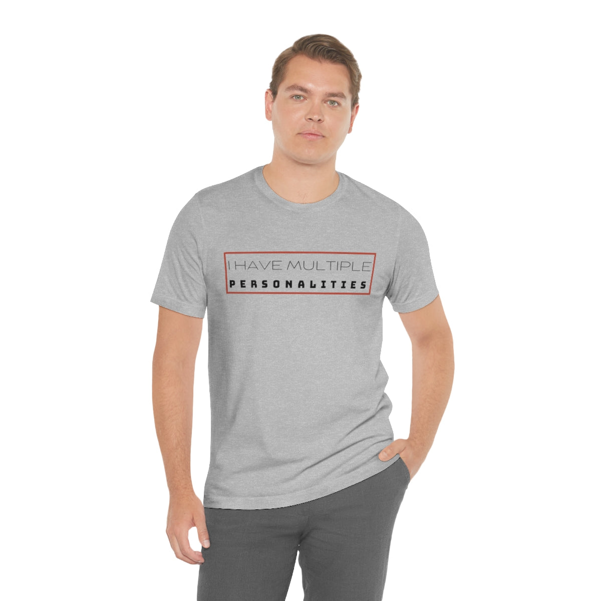 Multiple Personalities Unisex Jersey Short Sleeve Tee